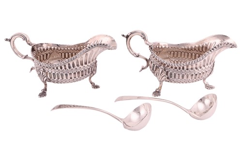 Lot 463 - A matched pair of George III and Victorian...