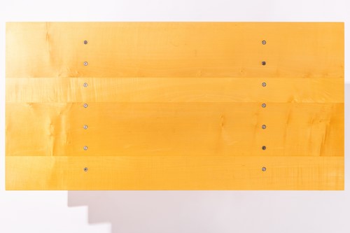 Lot 69 - Terence Conran: a solid sycamore desk,...