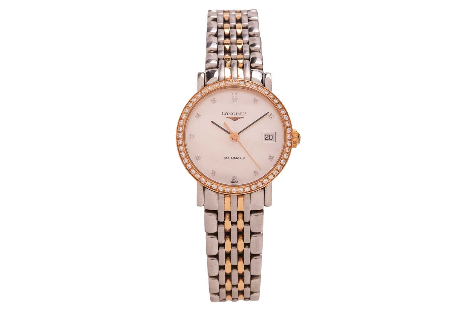 Lot 378 - Longines - A Lady’s Elegant Wristwatch...