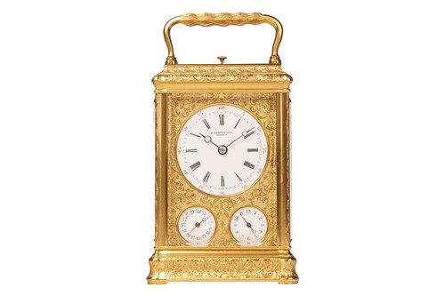 Lot Drocourt of Paris; a Gorge cased, 8-day...