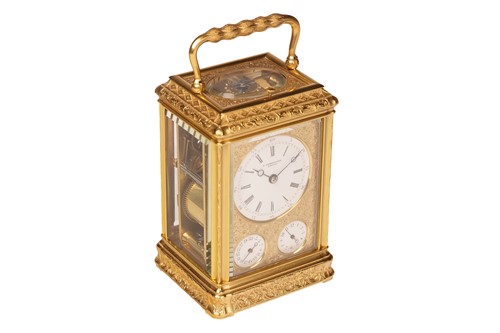 Lot Drocourt of Paris; a Gorge cased, 8-day...