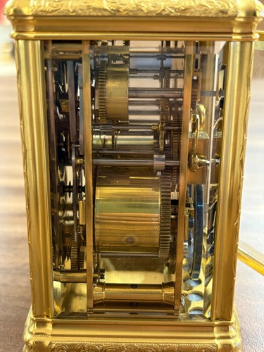 Lot 95 - Drocourt of Paris; a Gorge cased, 8-day...