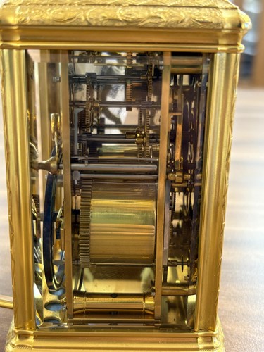 Lot 95 - Drocourt of Paris; a Gorge cased, 8-day...