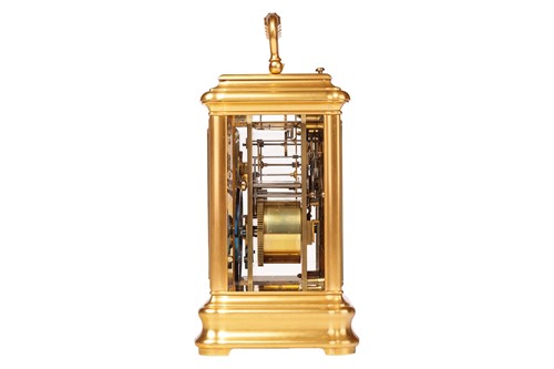 Lot Drocourt of Paris, a large gorge-cased, hour...