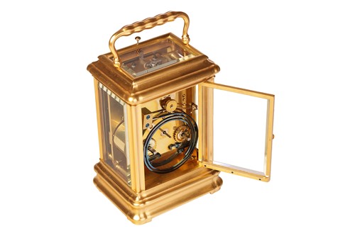 Lot Drocourt of Paris, a large gorge-cased, hour...