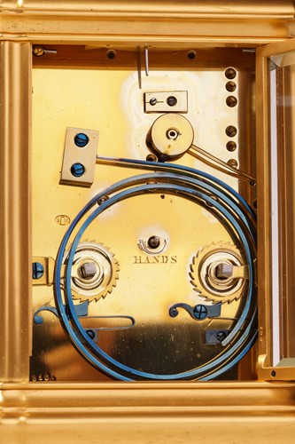 Lot Drocourt of Paris, a large gorge-cased, hour...