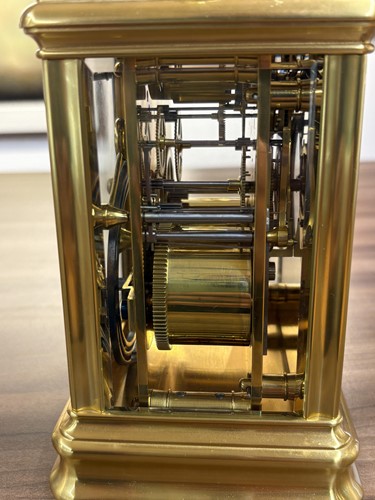 Lot 87 - Drocourt of Paris; a large 8-day, Gorge cased,...