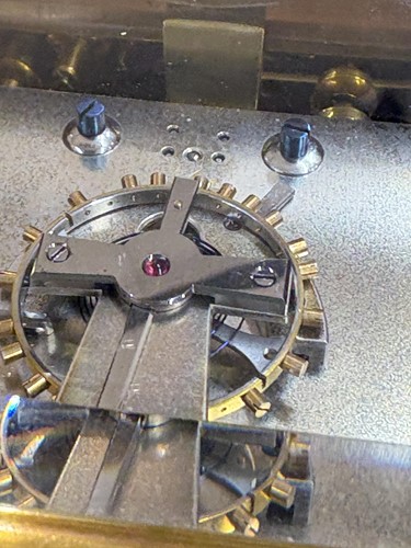 Lot 87 - Drocourt of Paris; a large 8-day, Gorge cased,...