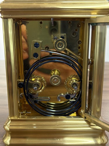 Lot 87 - Drocourt of Paris; a large 8-day, Gorge cased,...