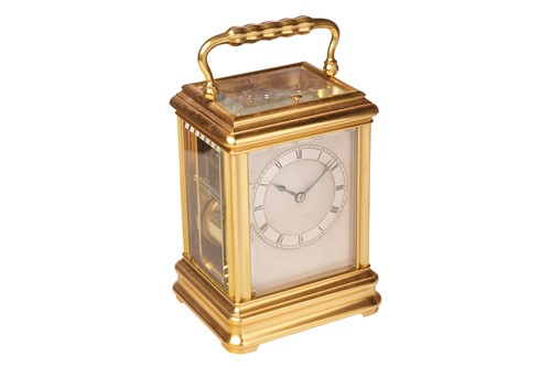 Lot Drocourt of Paris; a large 8-day, Gorge cased,...