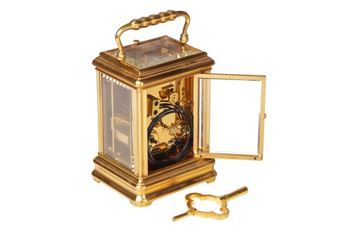 Lot Drocourt of Paris; a large 8-day, Gorge cased,...