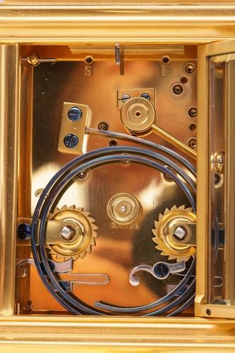 Lot Drocourt of Paris; a large 8-day, Gorge cased,...