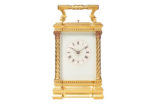 Lot 103 - Charles Vousin, an Anglaise Riche cased, 8-day...