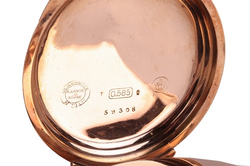 Lot A Lange & Sohne, Glashütte – A Quarter...