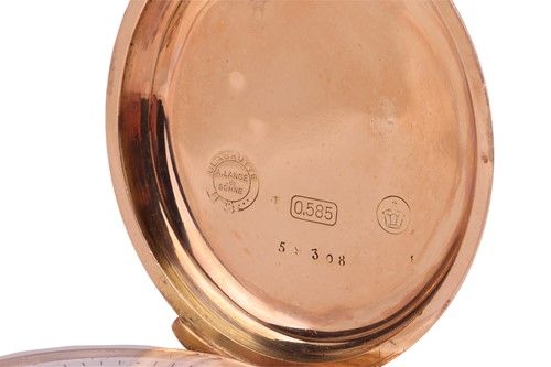 Lot A Lange & Sohne, Glashütte – A Quarter...