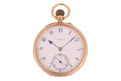 Lot Pearce & Sons – An 18ct Gold open-face pocket...