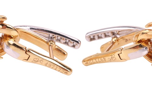 Lot Carrera y Carrera - a pair of diamond-set...