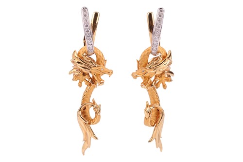 Lot Carrera y Carrera - a pair of diamond-set...