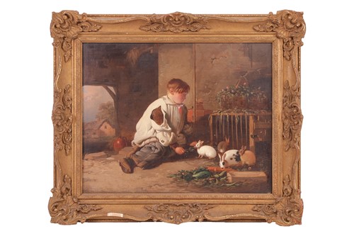 Lot William Malbon (British, 1805 - 1877), Feeding...