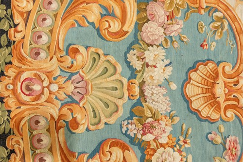 Lot 226 - A large and impressive Aubusson-style tapestry...