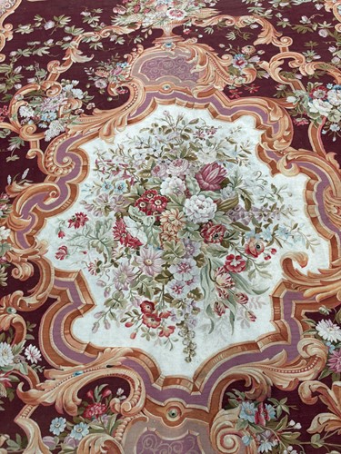 Lot 226 - A large and impressive Aubusson-style tapestry...
