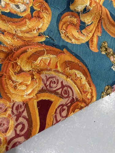 Lot 226 - A large and impressive Aubusson-style tapestry...