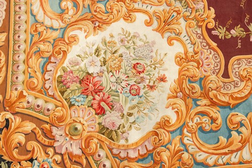 Lot 226 - A large and impressive Aubusson-style tapestry...