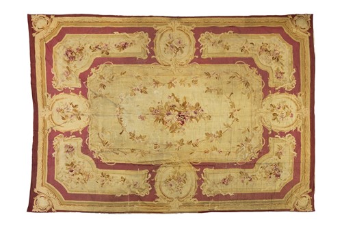 Lot A large and impressive Aubusson-style...