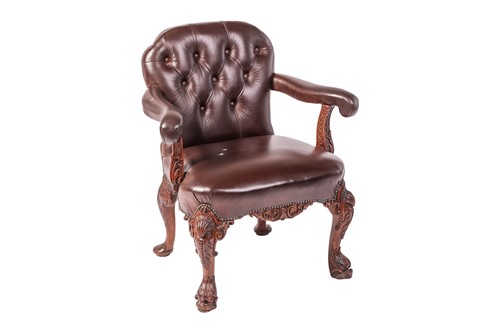 Lot In the manner of Thomas Chippendale, a...