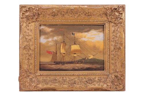 Lot 9 - After Nicholas Condy, The Falmouth Packet, oil...