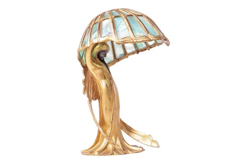 Lot After Peter Behrens, a large 'Flying Lady'...
