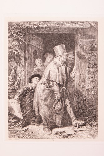 Lot Etchings for the Art-Union of London by the...