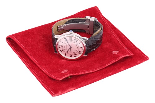 Lot 379 - Cartier Ronde Solo Reference: 3939 Serial:...