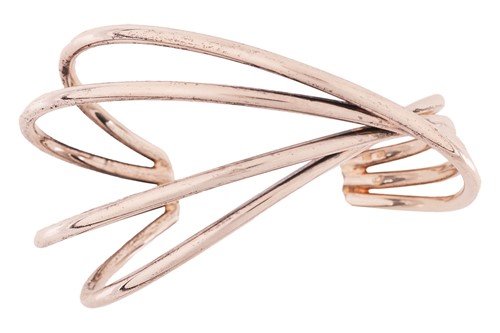 Lot 347 - Georg Jensen - a silver 'Alliance' open cuff...