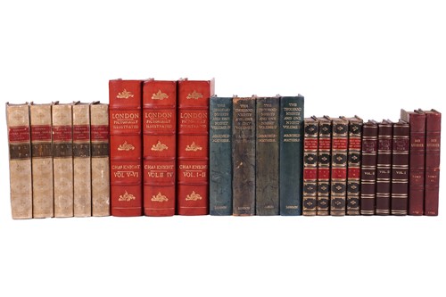 Lot A collection of decorative bindings,...