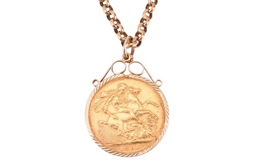 Lot 45 - A 1905 Edward VII Sydney minted full sovereign,...