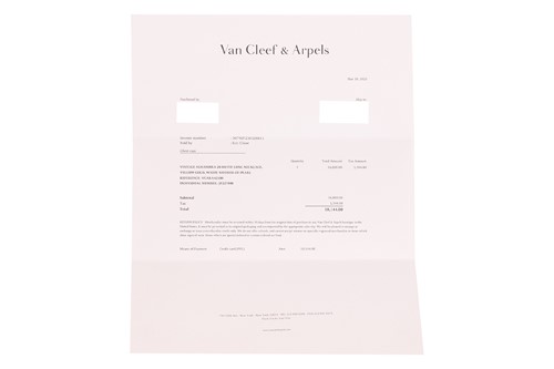 Lot Van Cleef & Arpels - a 'Vintage Alhambra'...