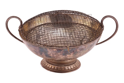 Lot An Edwardian silver rose bowl, by Duchess of...