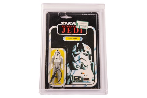 Lot Star Wars: a vintage Palitoy AT-AT Driver...