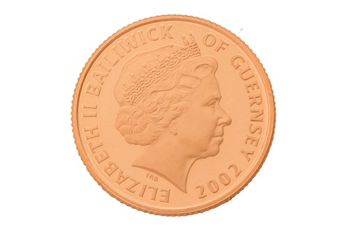Lot 52 - A 2002 Elizabeth II Guernsey gold proof £25,...