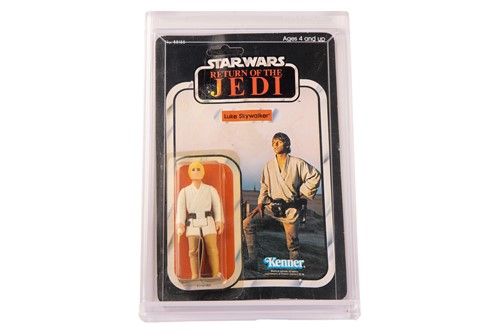 Lot Star Wars: a vintage Kenner Luke Skywalker...