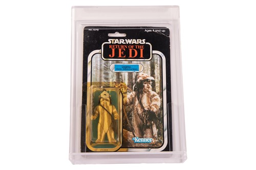 Lot Star Wars: a vintage Kenner Logray (Ewok,...