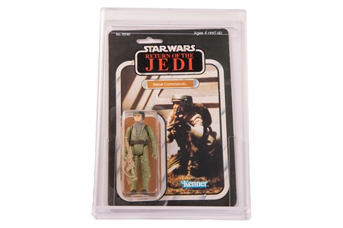 Lot Star Wars: a vintage Kenner Rebel Commando...