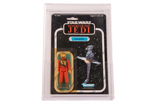 Lot Star Wars: a vintage Kenner B-Wing Pilot...