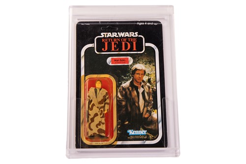 Lot Star Wars: a vintage Kenner Han Solo (Trench...