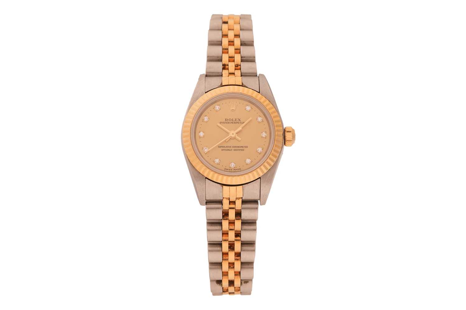 Lot Rolex Lady’s Oyster Perpetual Wristwatch...