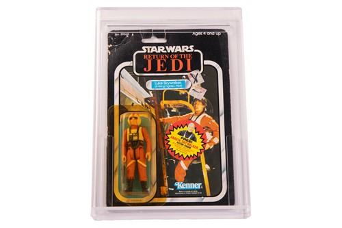 Lot Star Wars: a vintage Kenner Luke Skywalker...