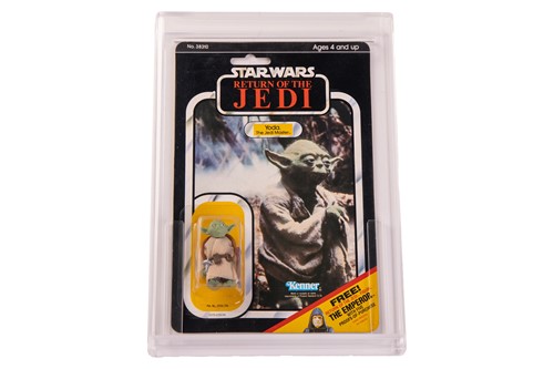 Lot Star Wars: a vintage Kenner Yoda The Jedi...
