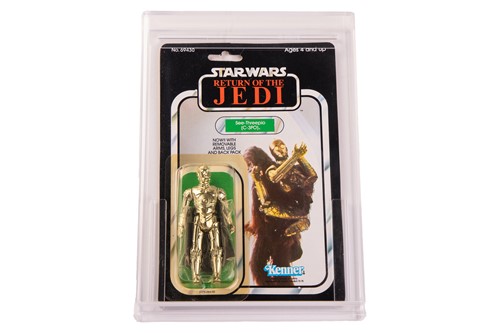 Lot Star Wars: a vintage Kenner See-Threepio...
