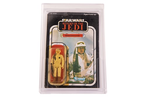 Lot Star Wars: a vintage Kenner Rebel Commander...